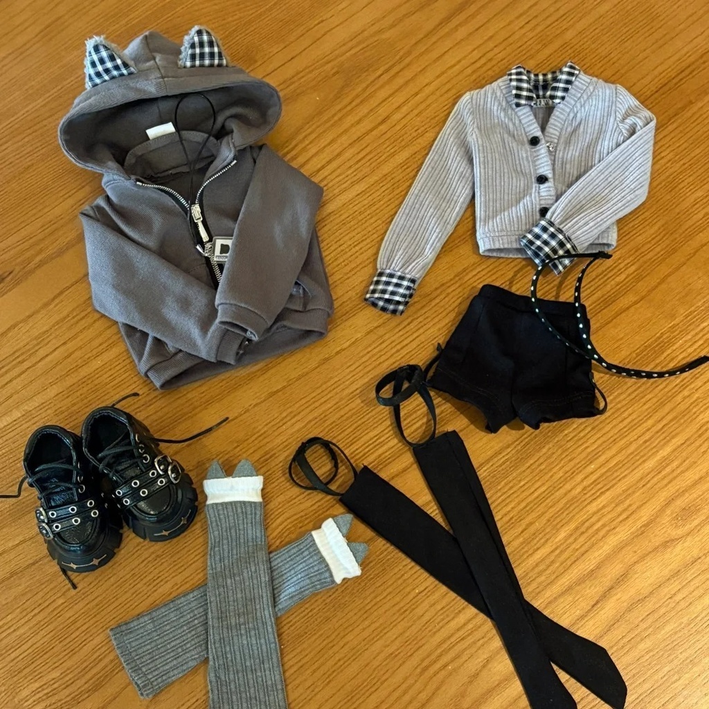 「受注」꒰ブリティッシュショートヘア꒱「1/4ドール服 MDD, KUMAKO, SDM/OF」