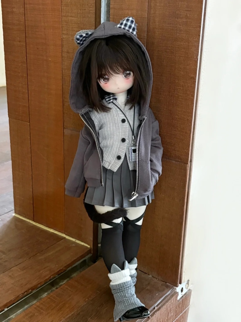 「受注」꒰ブリティッシュショートヘア꒱「1/4ドール服 MDD, KUMAKO, SDM/OF」