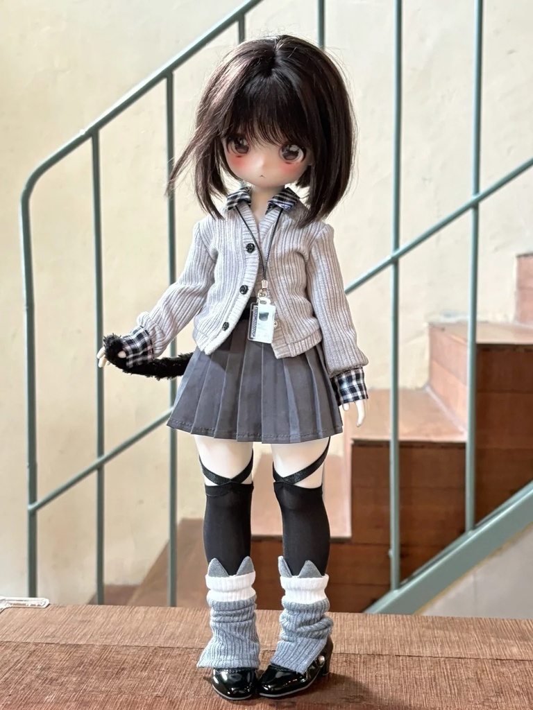 「受注」꒰ブリティッシュショートヘア꒱「1/4ドール服 MDD, KUMAKO, SDM/OF」