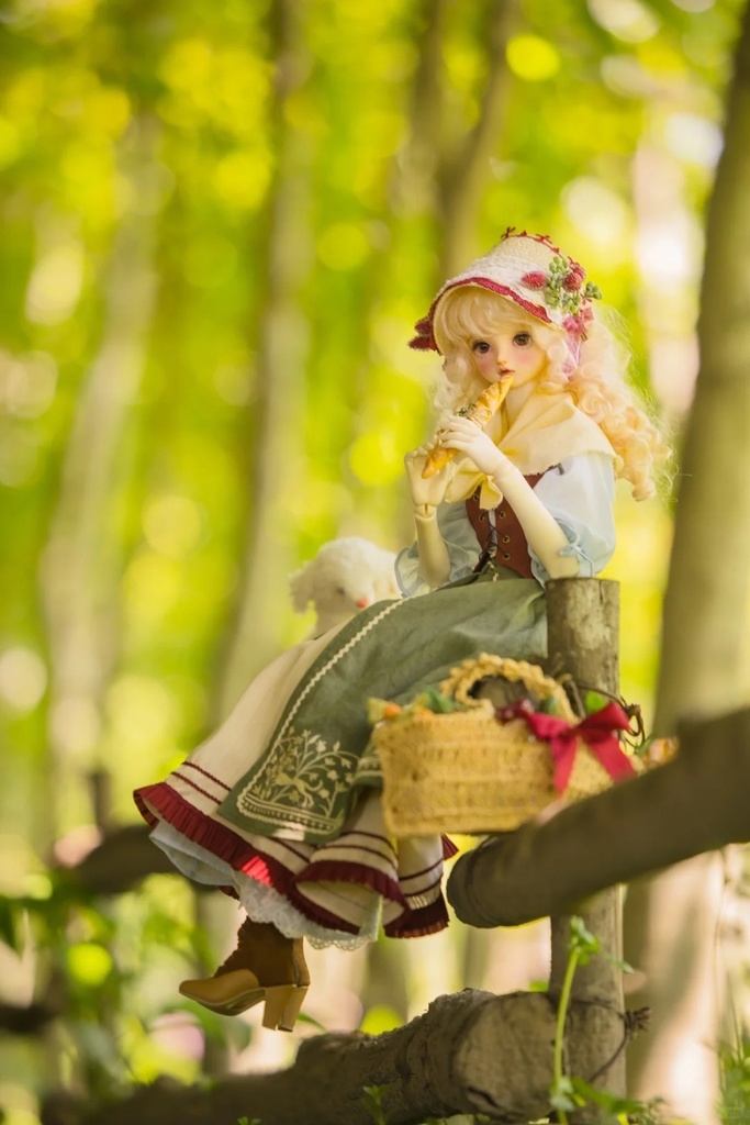 「受注」꒰アルプスの少女꒱「1/3·1/4ドール服」