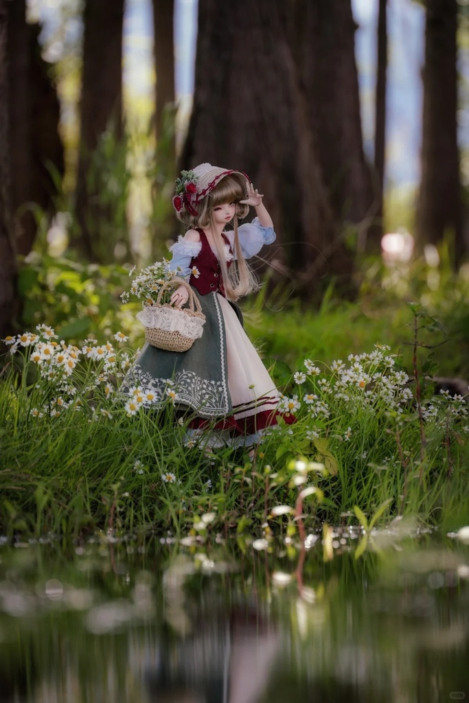 「受注」꒰アルプスの少女꒱「1/3·1/4ドール服」