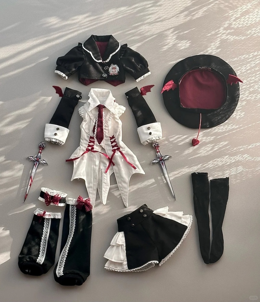 「受注」꒰永夜巡礼꒱「1/4ドール服 MDD/OF」