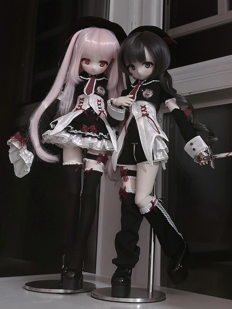 「受注」꒰永夜巡礼꒱「1/4ドール服 MDD/OF」