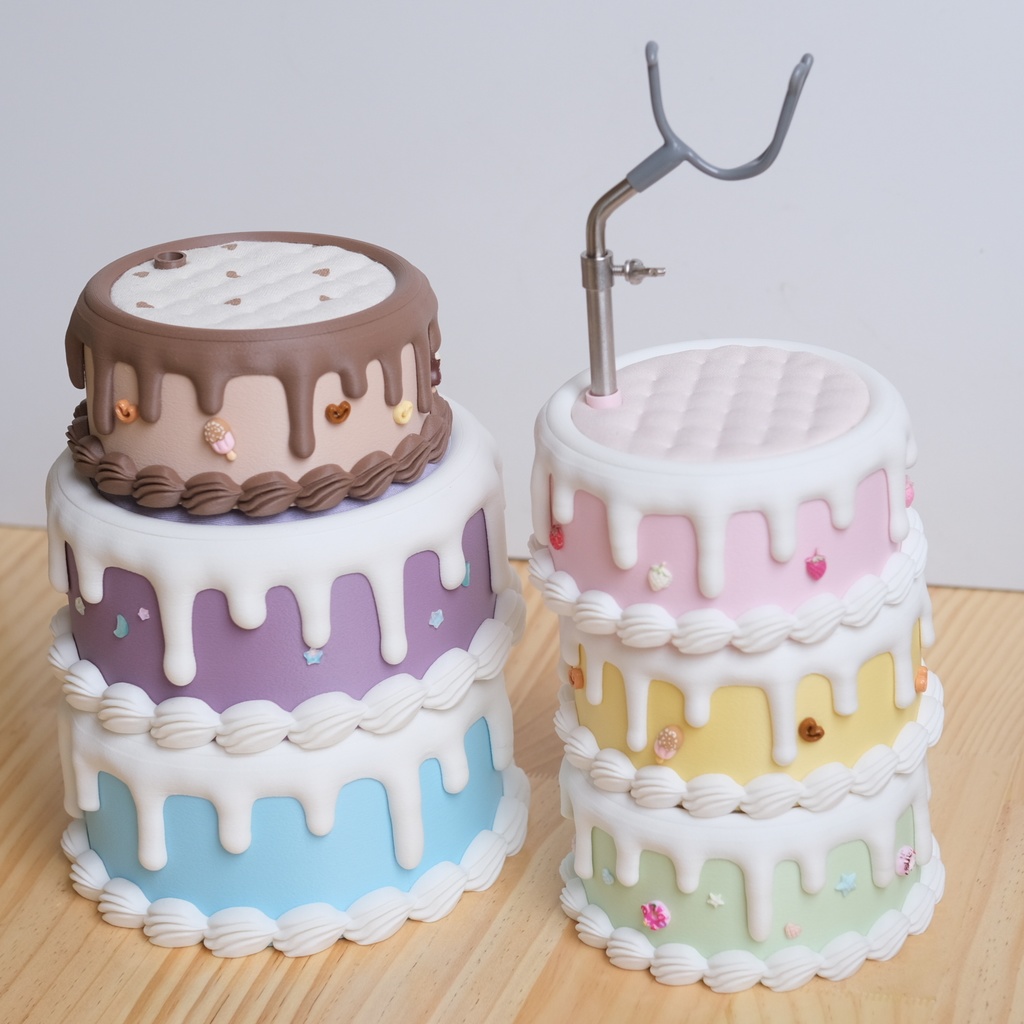 「受注」꒰クリームケーキ🎂꒱「1/4・1/6ドール用スタンド&ベース」