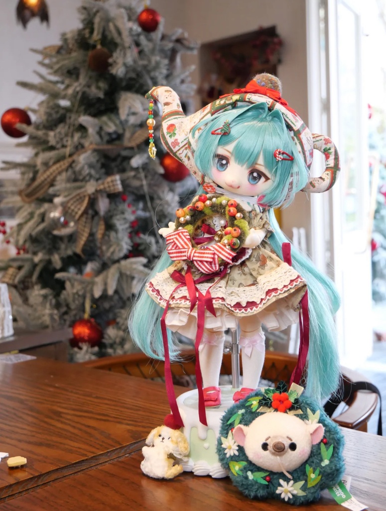 「通販」꒰クリームケーキ🎂꒱「1/4・1/6ドール用スタンド&ベース」