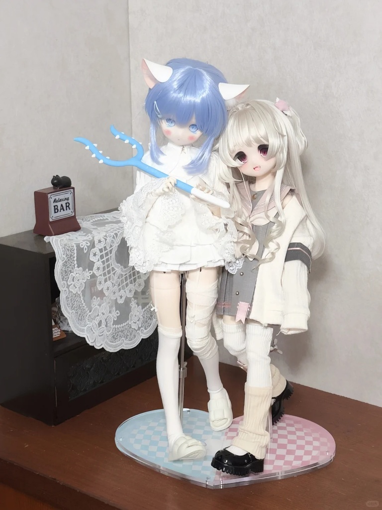 「在庫」꒰ハートちゃん♡꒱「1/4ドール用スタンド&ベース」