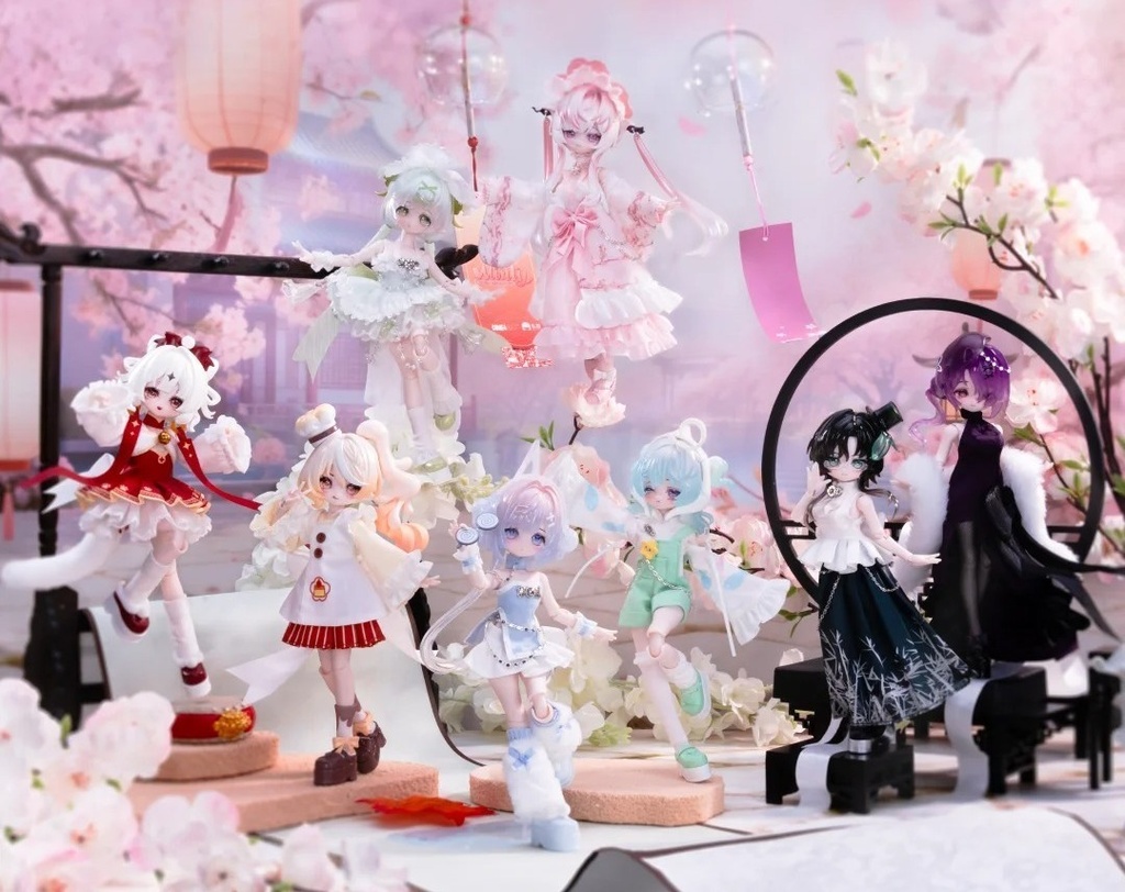 ❗️初回特典残り3点ボックス「受注」꒰MINTY 运势小签灵🍀꒱「1/8 BJD」