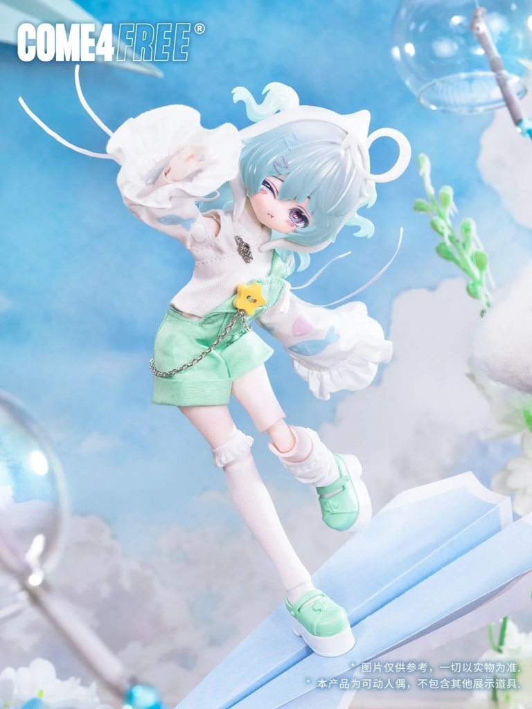 ❗️初回特典残り3点ボックス「受注」꒰MINTY 运势小签灵🍀꒱「1/8 BJD」