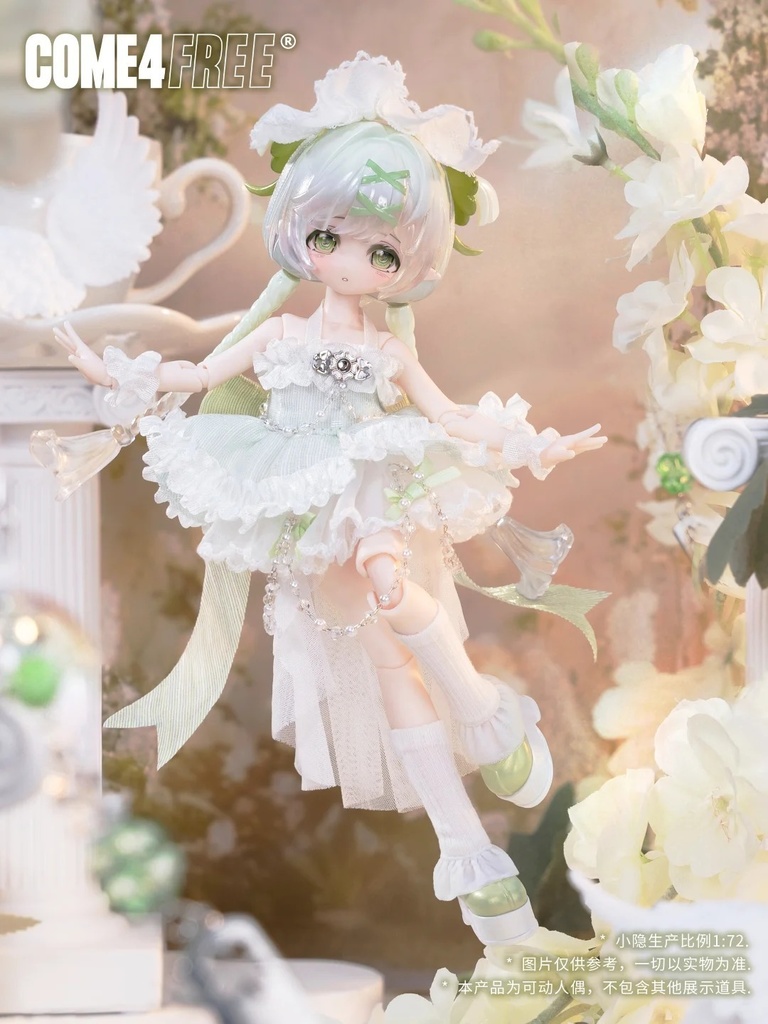 ❗️初回特典残り3点ボックス「受注」꒰MINTY 运势小签灵🍀꒱「1/8 BJD」