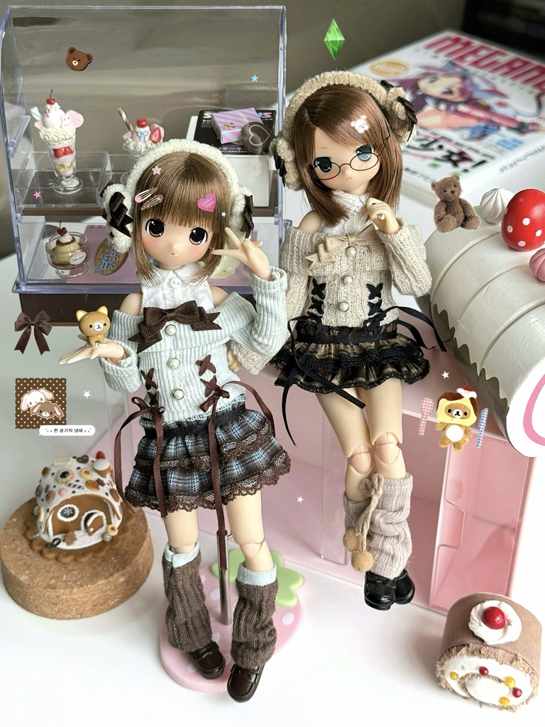 「限定受注」꒰キャラメルベア🧸꒱「1/3 · 1/4 · 1/6ドール服 AZONE/OF」