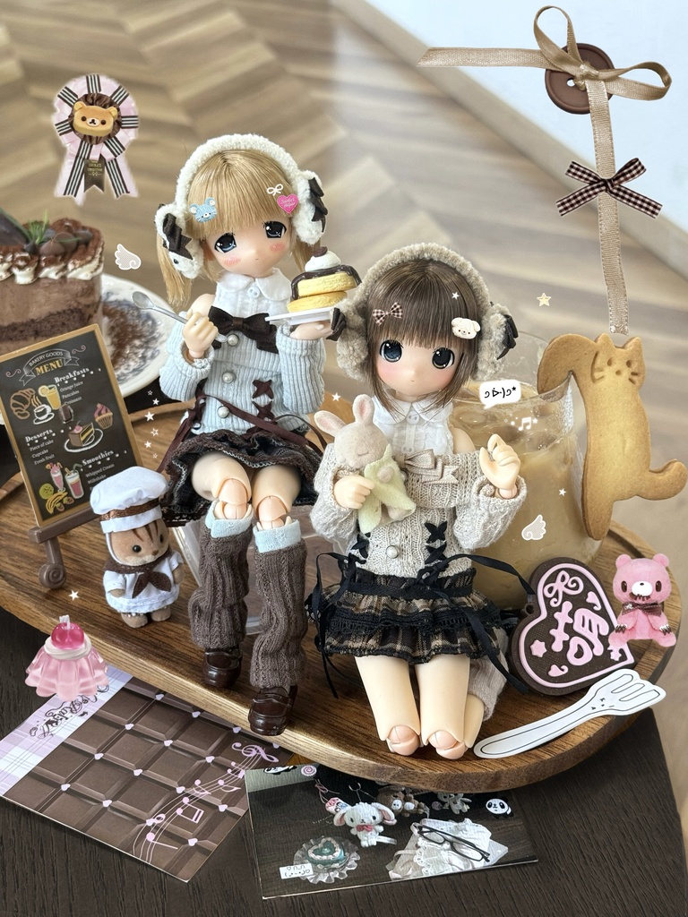 「限定受注」꒰キャラメルベア🧸꒱「1/3 · 1/4 · 1/6ドール服 AZONE/OF」