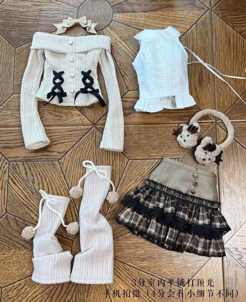 !3日間限定ご予約受付中!꒰キャラメルベア🧸꒱「1/3 · 1/4ドール服」