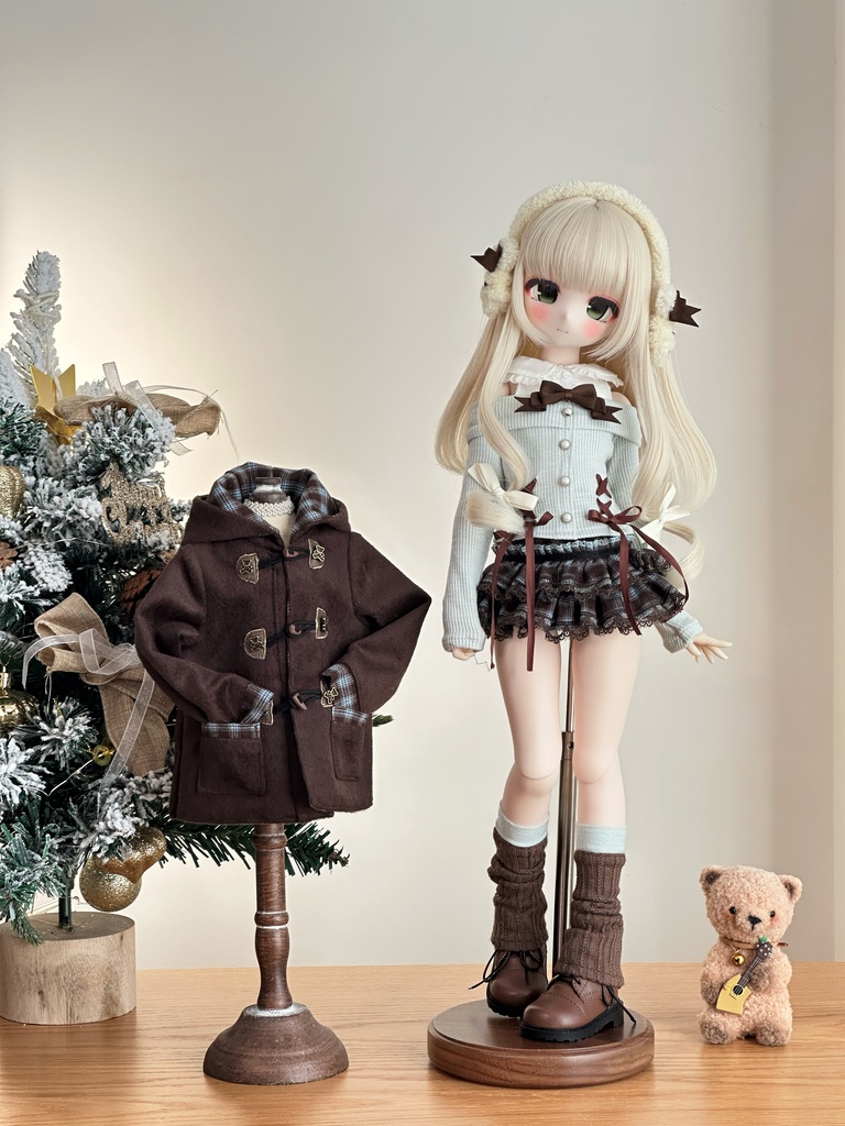 !3日間限定ご予約受付中!꒰キャラメルベア🧸꒱「1/3 · 1/4ドール服」
