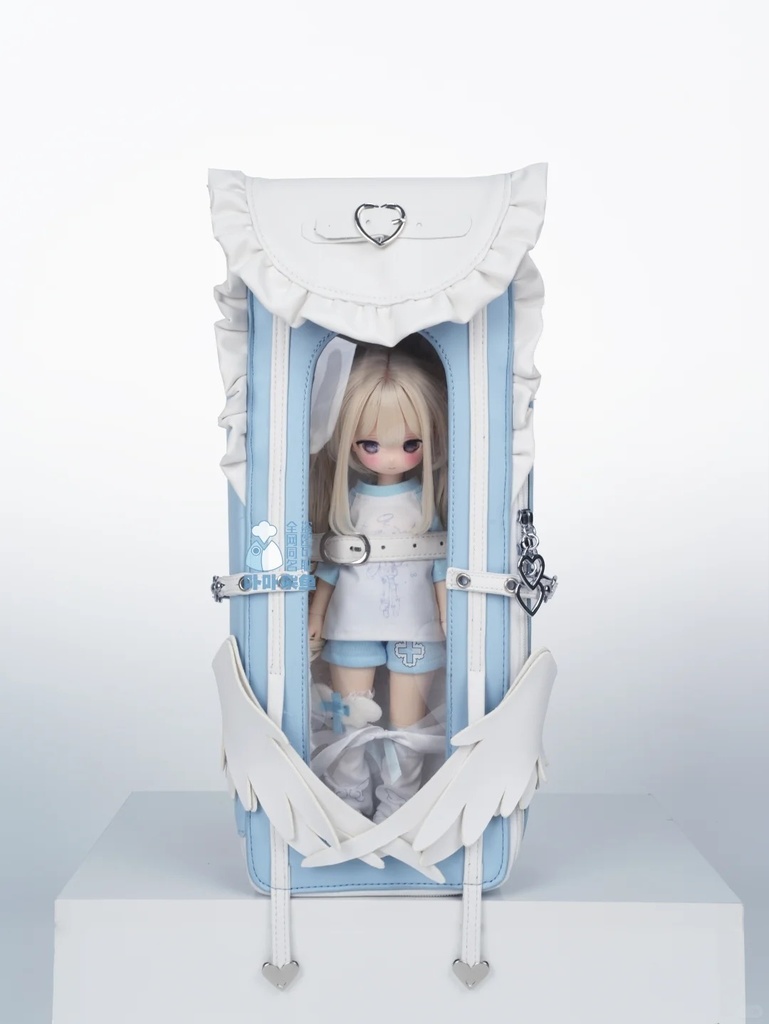 「受注」꒰白羽の夢匣꒱「BJD用バッグ, 1/6ドール, 1/4ドール」