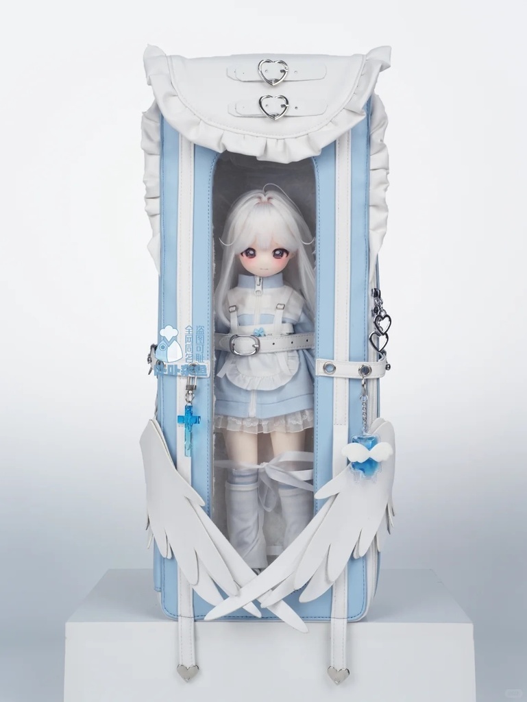 「受注」꒰白羽の夢匣꒱「BJD用バッグ, 1/6ドール, 1/4ドール」