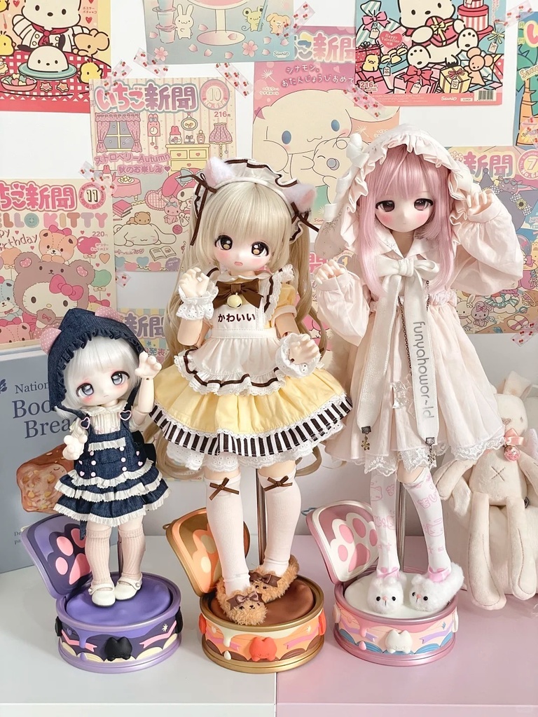 「受注」꒰こねこカン꒱「ドールスタンド」