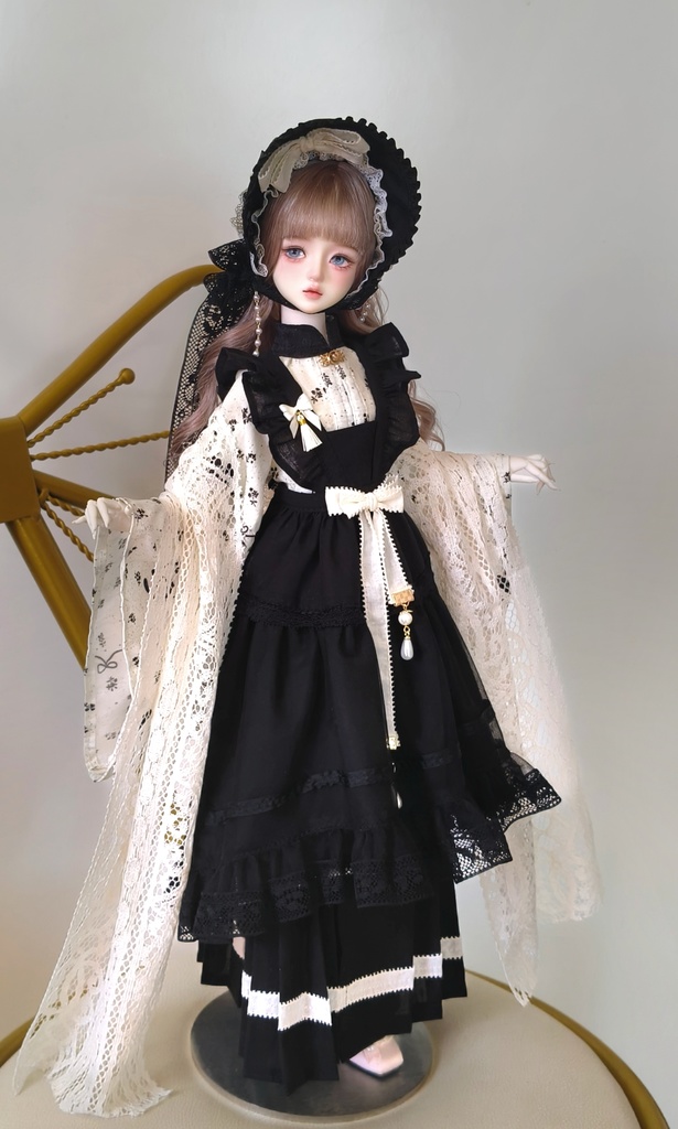 「受注」꒰青花꒱「1/4ドール服」