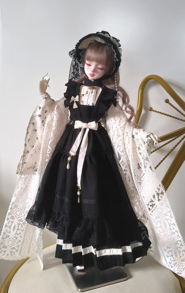 「受注」꒰青花꒱「1/4ドール服」