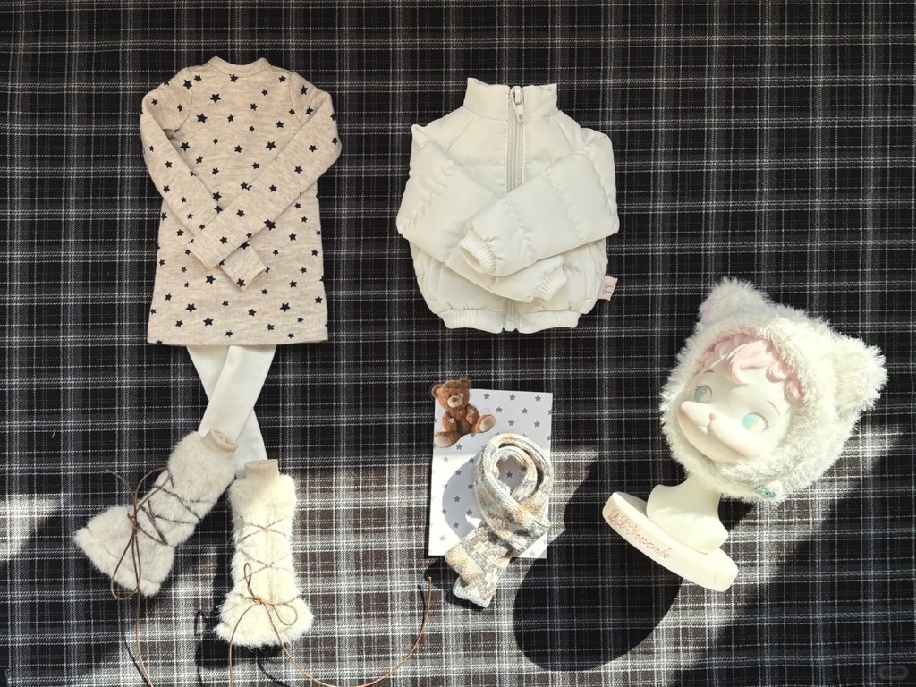 「受注」꒰雪の音❅*。゚꒱「1/4ドール服 MDD/OF」