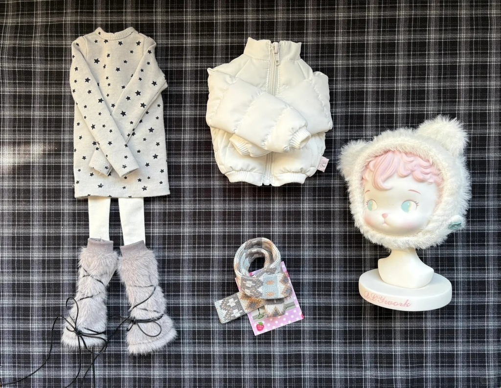 「受注」꒰雪の音❅*。゚꒱「1/4ドール服 MDD/OF」