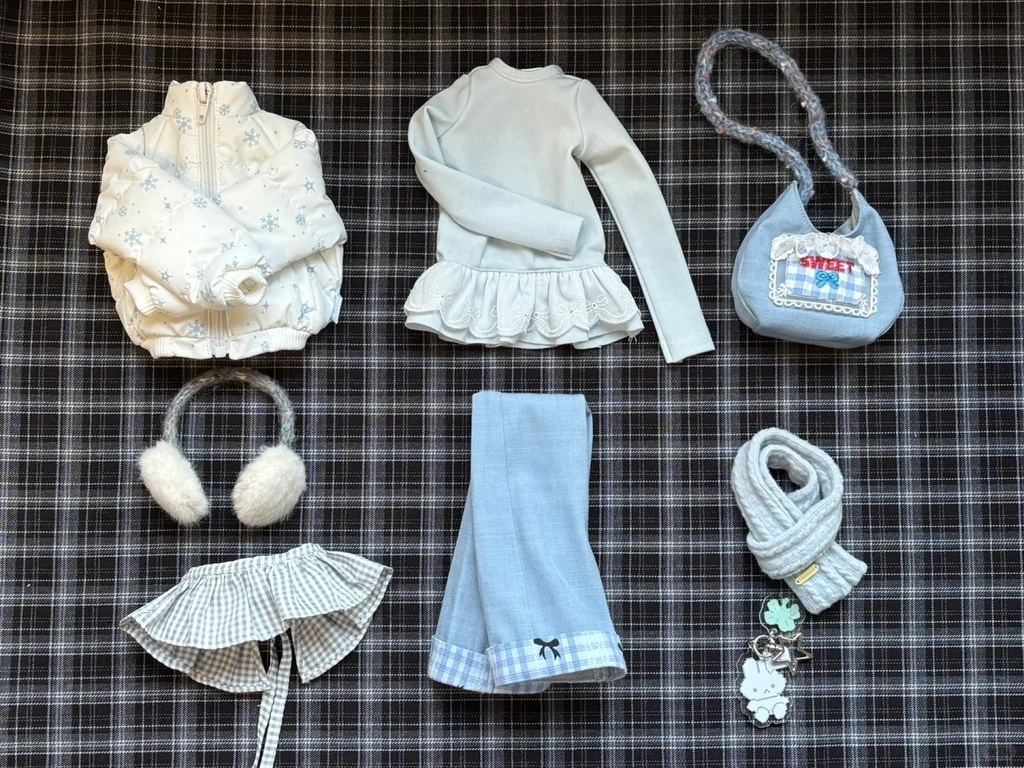 「受注」꒰雪の音❅*。゚꒱「1/4ドール服 MDD/OF」