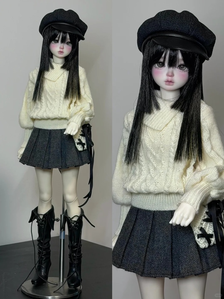 「受注」꒰冬の思い꒱「1/3ドール · 1/4ドール服」