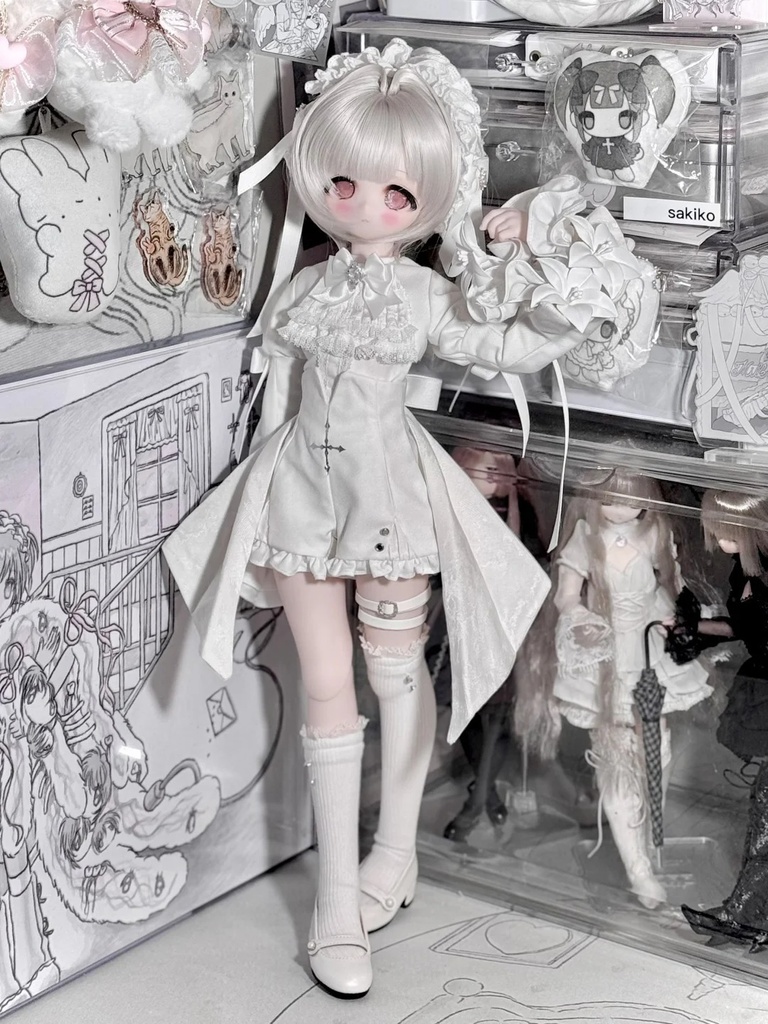 「受注」꒰永生の契約🖤꒱「1/4ドール服 MDD/OF」
