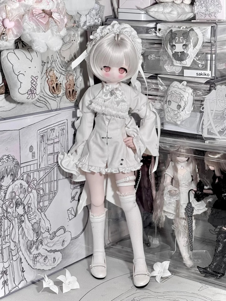 「受注」꒰永生の契約🖤꒱「1/4ドール服 MDD/OF」