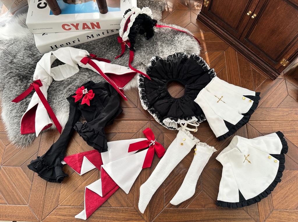 「受注」꒰永生の契約🖤꒱「1/4ドール服 MDD/OF」