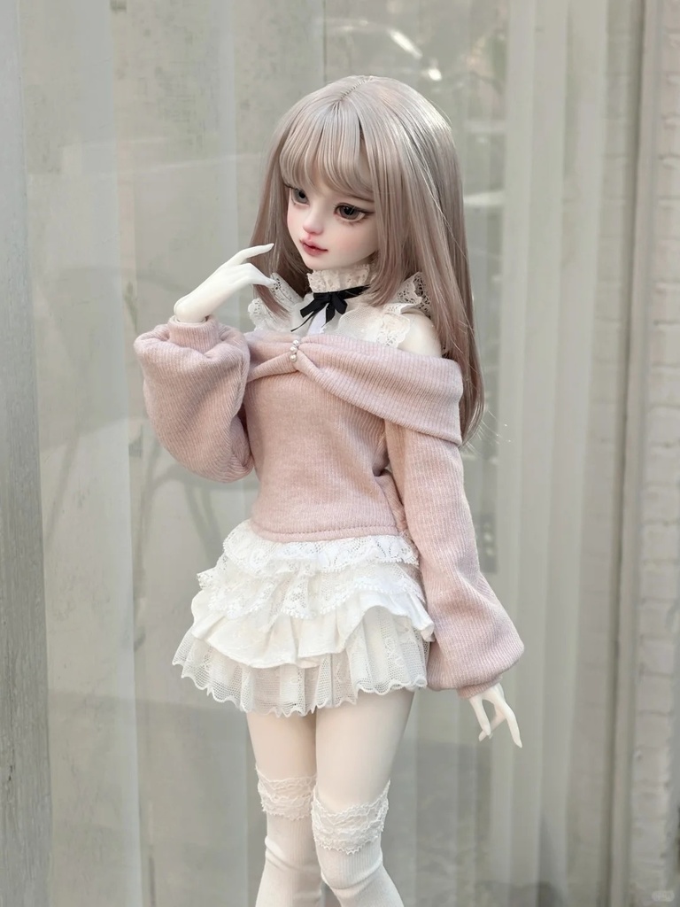 「受注」꒰清楚系女子🎀꒱「1/4ドール服」