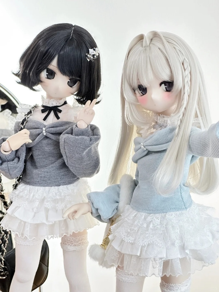 「受注」꒰清楚系女子🎀꒱「1/4ドール服」