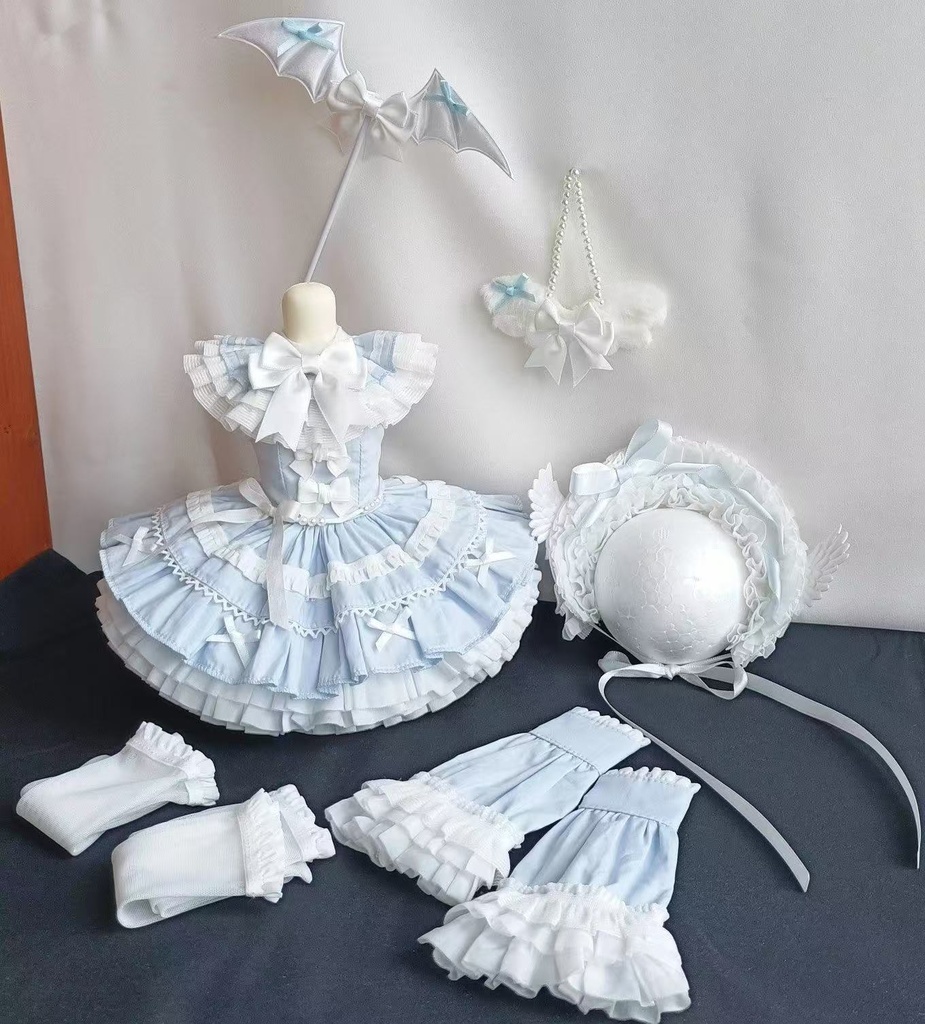 「受注」꒰天使の夢録꒱「1/4ドール服 MDD/OF」