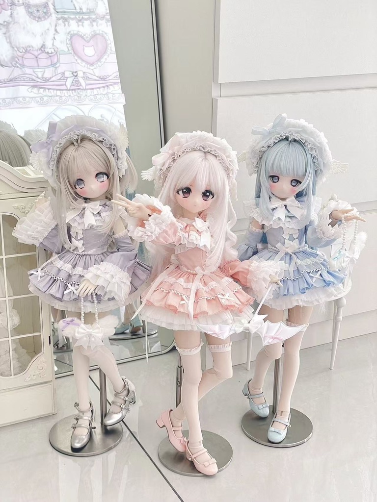 「受注」꒰天使の夢録꒱「1/4ドール服 MDD/OF」