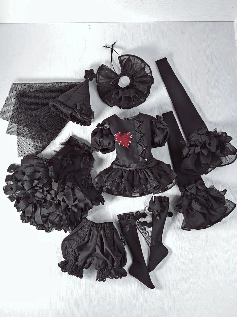 「受注」꒰唯心主義❤️🔥꒱「1/4ドール服」