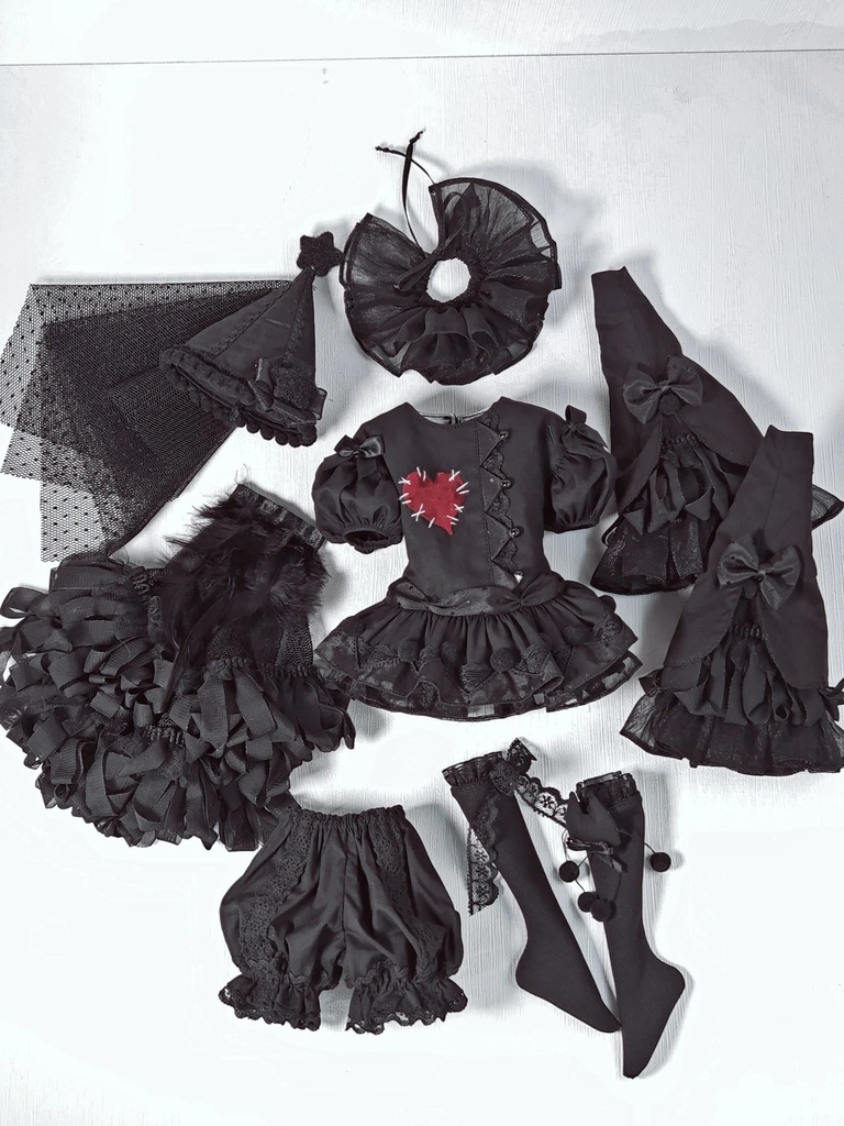 「受注」꒰唯心主義❤️🔥꒱「1/4ドール服」