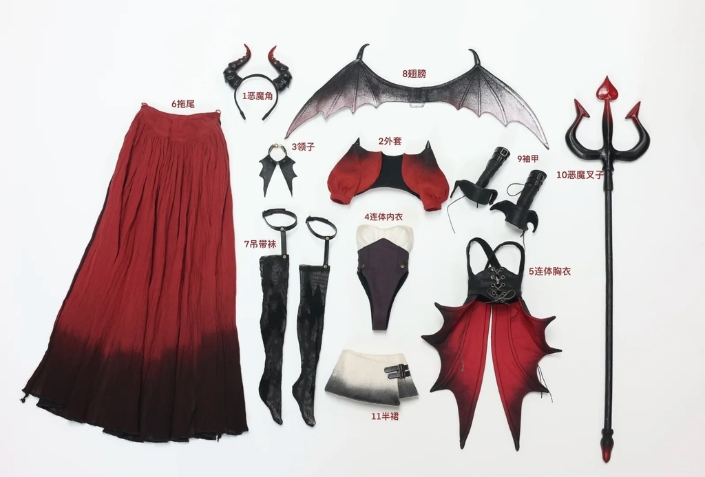 「受注」꒰禁忌の魔女꒱「1/4ドール服」