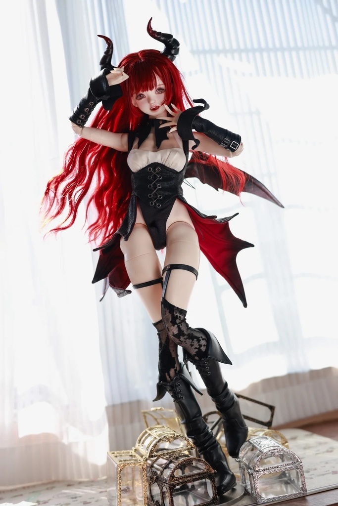 「受注」꒰禁忌の魔女꒱「1/4ドール服」