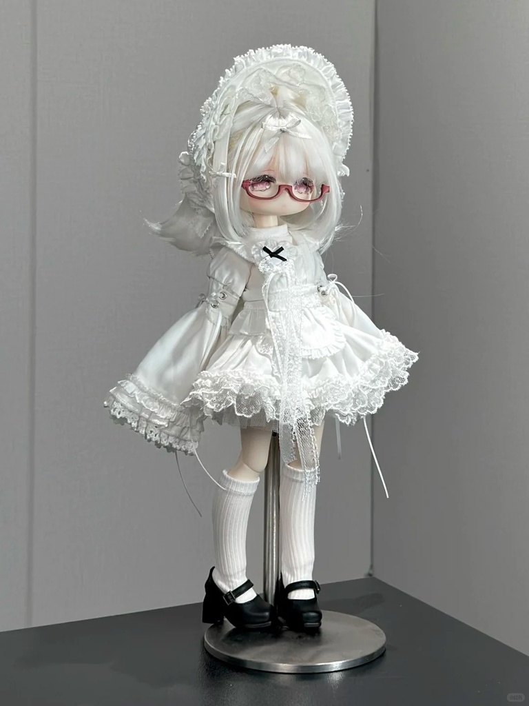 「受注限定」꒰ププヘビ🩶🤍꒱「1/6ドール服」