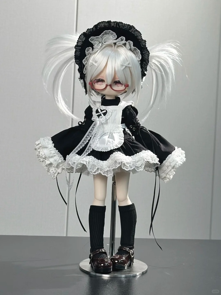 「受注限定」꒰ププヘビ🩶🤍꒱「1/6ドール服」