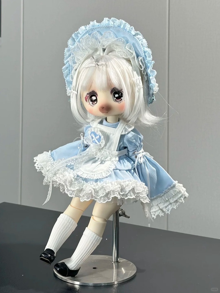 「受注限定」꒰ププヘビ🩶🤍꒱「1/6ドール服」