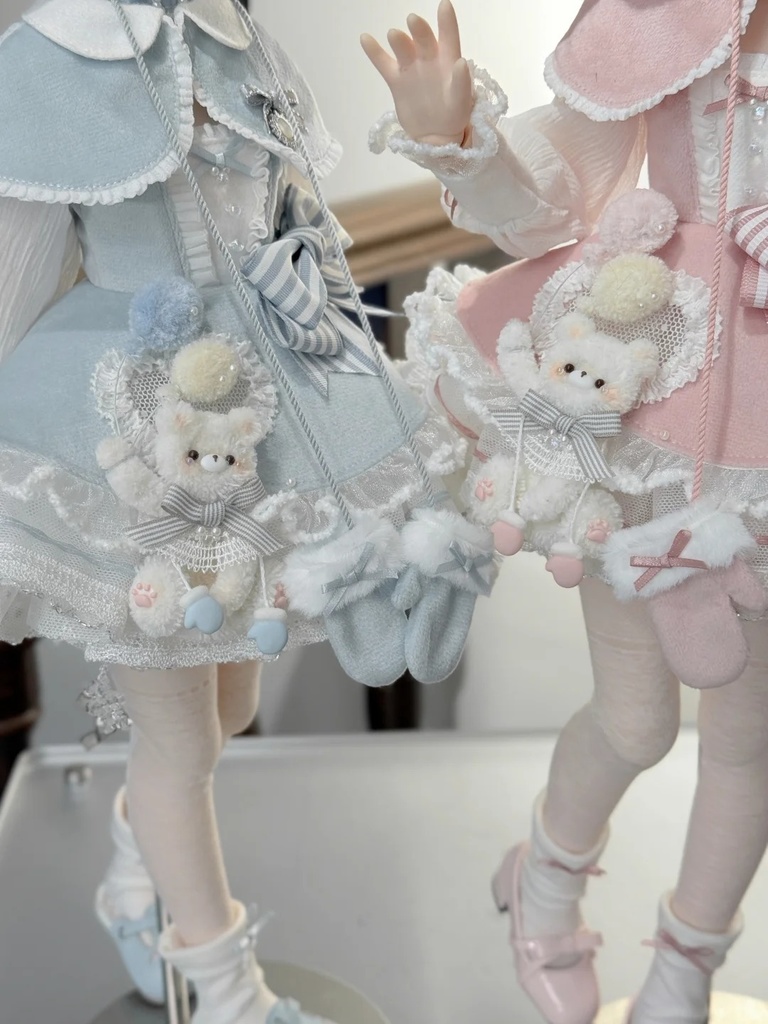 「受注」꒰くまくま楽園🧸꒱「1/4ドール服 MDD/OF」