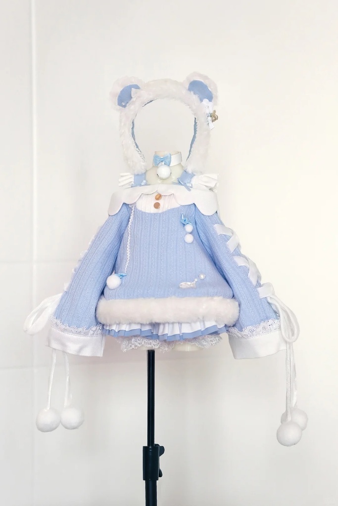 「受注」꒰冬眠くまちゃん꒱「1/4ドール MDD, KUMAKO/OF」