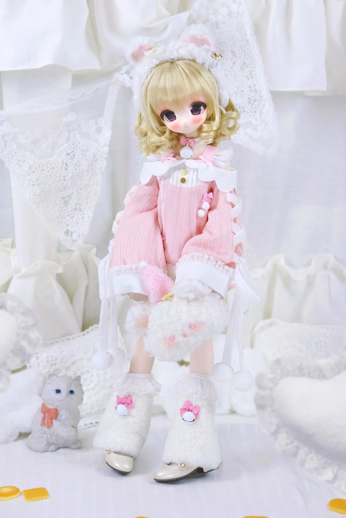 「受注」꒰冬眠くまちゃん꒱「1/4ドール MDD, KUMAKO/OF」