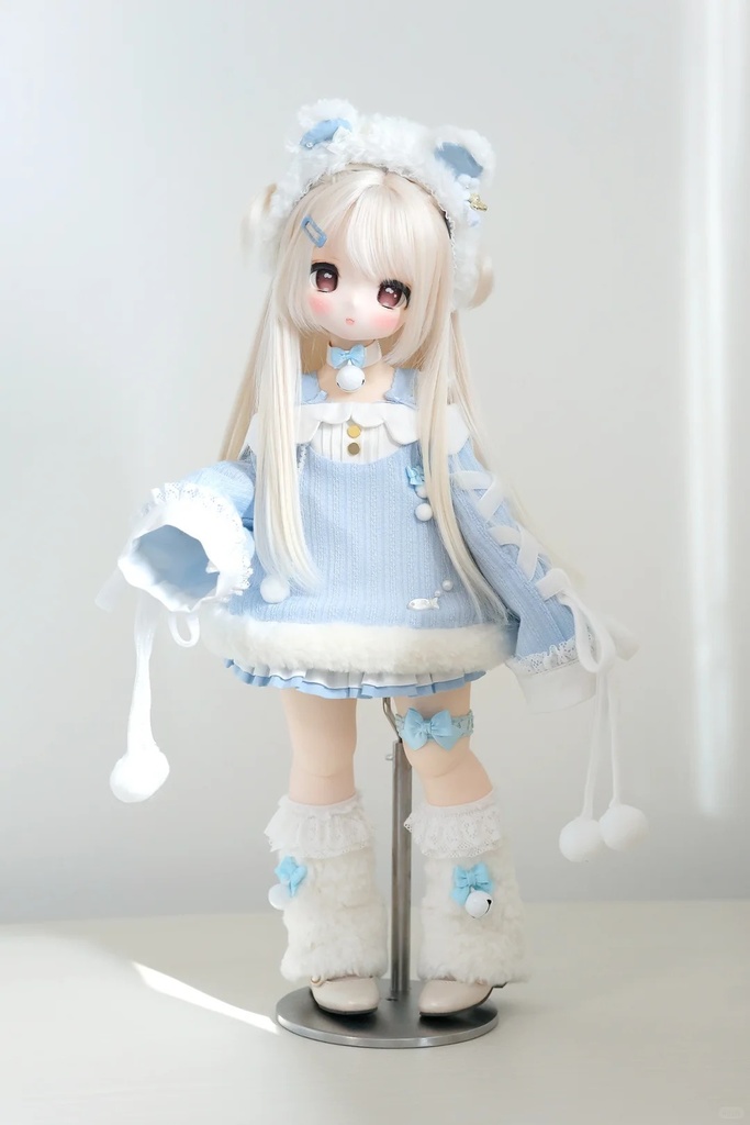 「受注」꒰冬眠くまちゃん꒱「1/4ドール MDD, KUMAKO/OF」