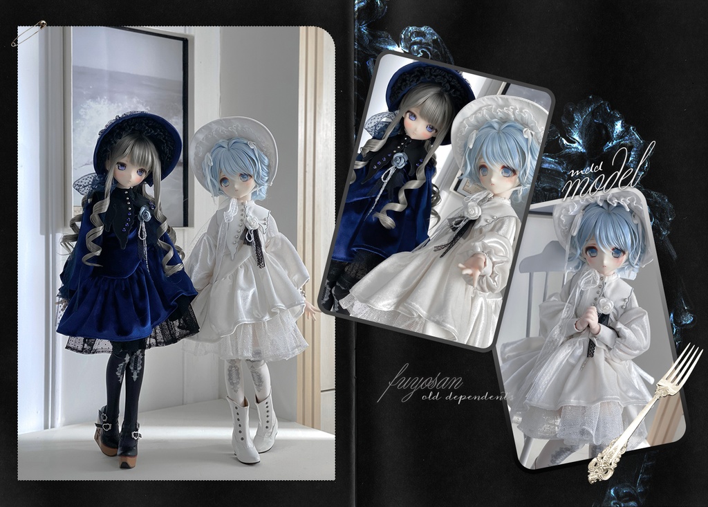 「通販」꒰旧き眷属꒱「1/4ドール服 MDD/OF」