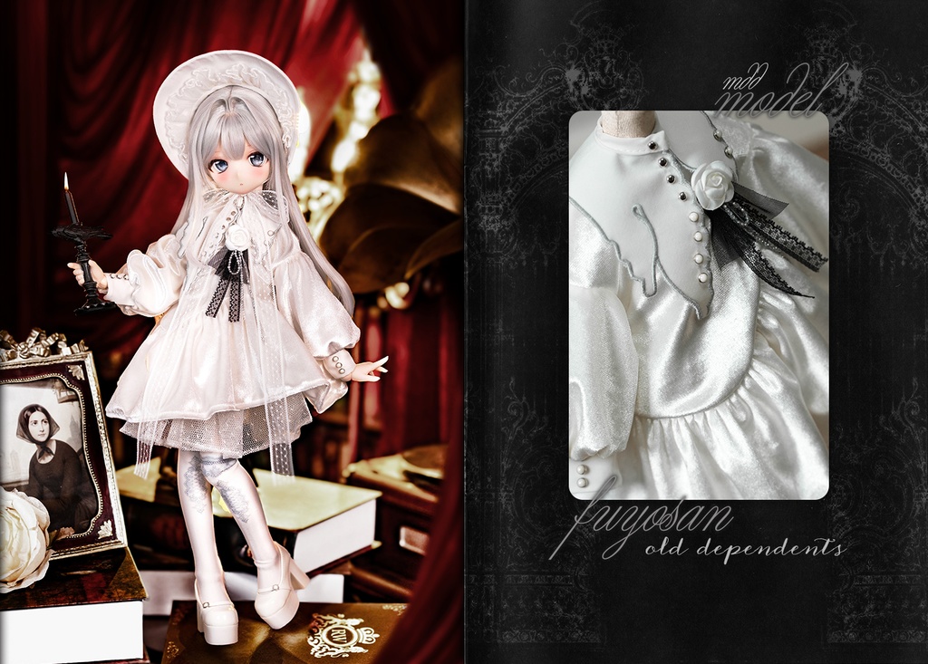 「通販」꒰旧き眷属꒱「1/4ドール服 MDD/OF」