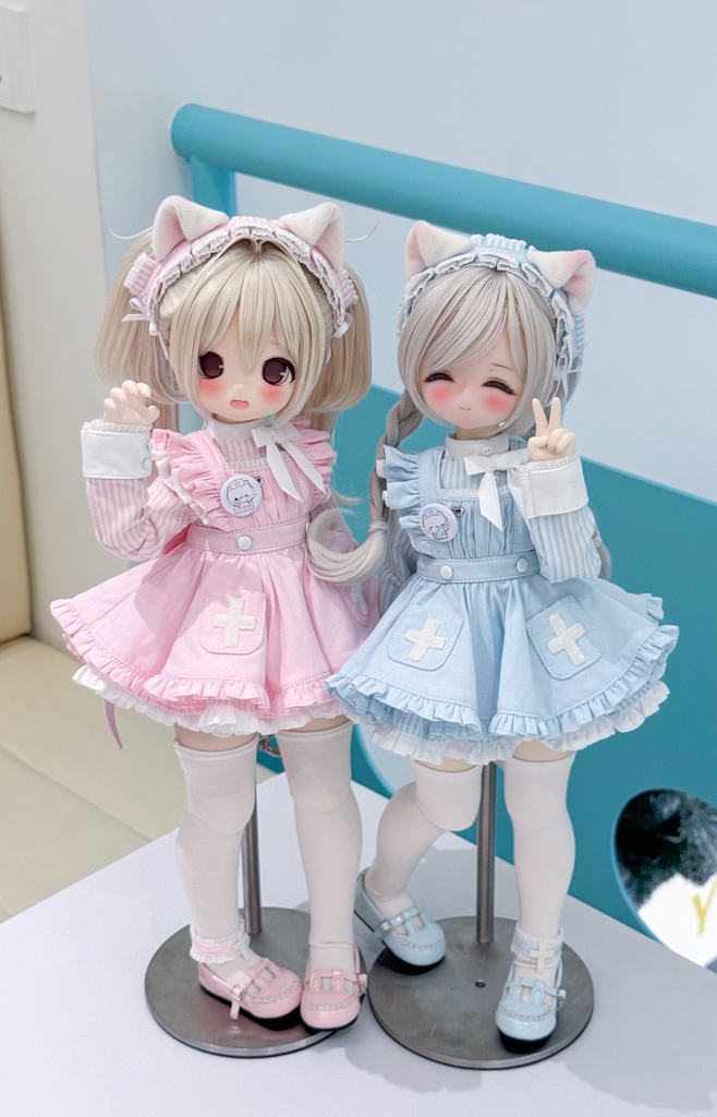 「受注」꒰十字ねこちゃん꒱「1/4ドール MDD, KUMAKO/OF」