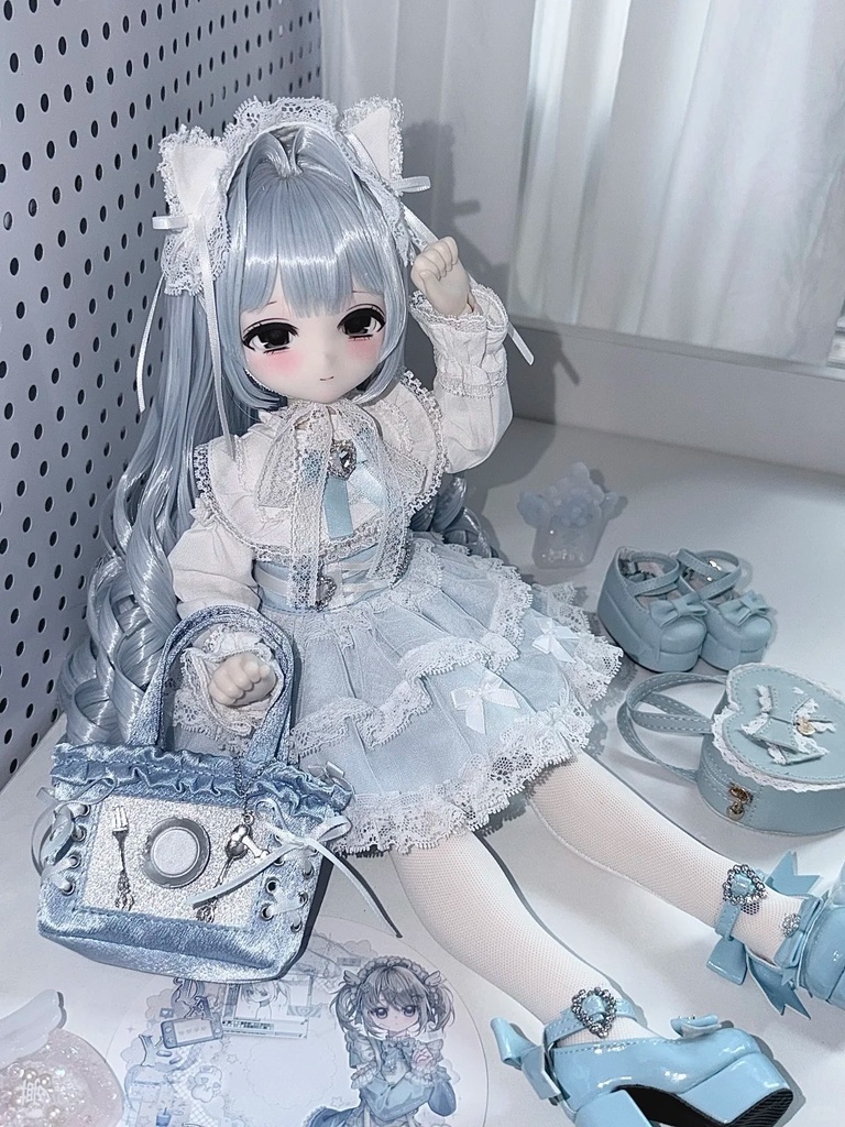 「受注」꒰ヤンデレネコ🎀꒱「1/6ドール 1/4ドール服」