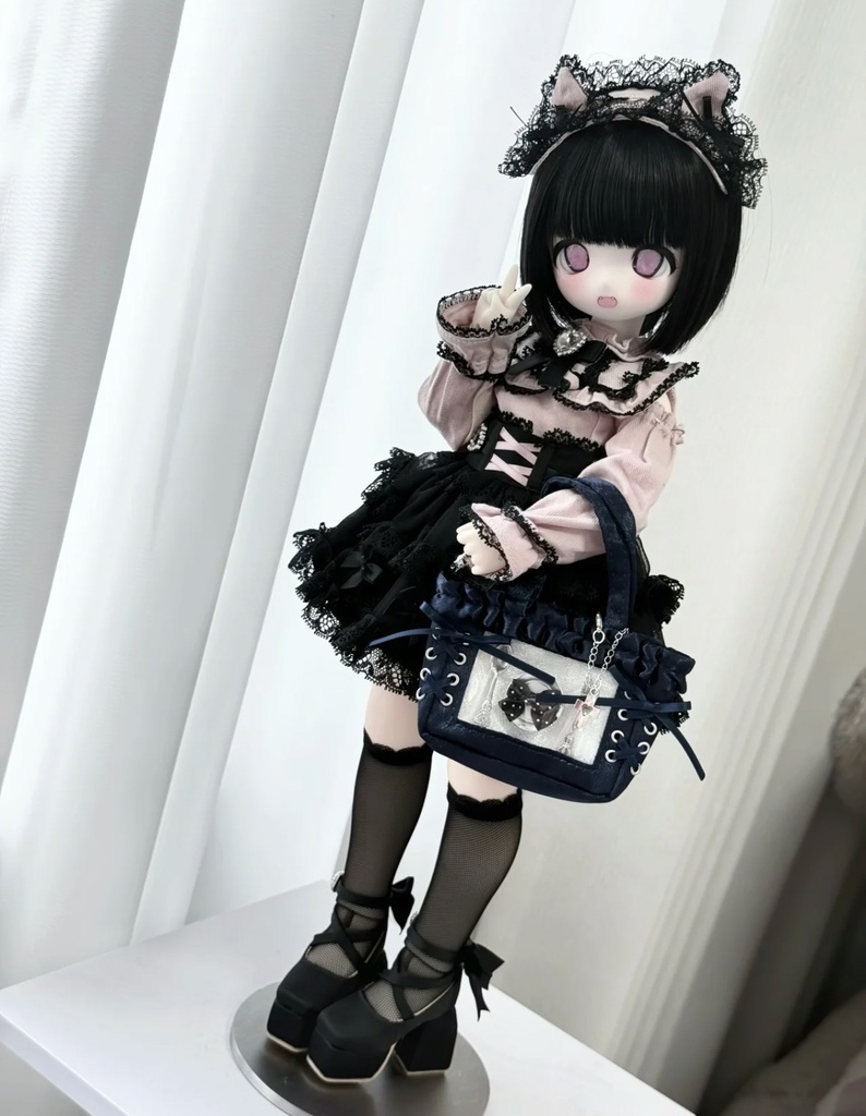 「通販」꒰ヤンデレネコ🐈⬛꒱「ドール用痛バッグ 」
