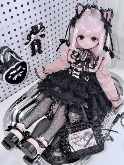 「受注」꒰ヤンデレネコ🐈⬛꒱「ドール用痛バッグ 」